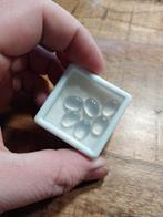 Ovale rozekwarts cabochons goudsmid, Sieraden, Tassen en Uiterlijk, Edelstenen, Ophalen of Verzenden, Zo goed als nieuw