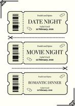 Ik verkoop coupons, Tickets en Kaartjes, Eén persoon