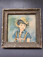 Oud vintage lijstje, Ophalen of Verzenden