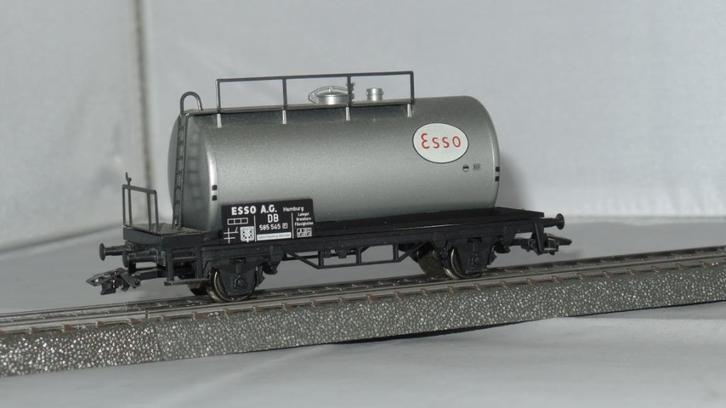Marklin ketelwagon 00750-22 ESSO in OVP (#730), Hobby en Vrije tijd, Modeltreinen | H0, Gebruikt, Wagon, Wisselstroom, Märklin