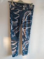 H&M Jeans met uniek design maat 40, H&M, Blauw, Ophalen of Verzenden, Zo goed als nieuw