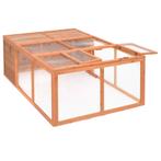 Dierenhok voor buiten 150x100x50 cm, Dieren en Toebehoren, Pluimvee | Toebehoren, Ophalen of Verzenden, Nieuw, Kippenhok of Kippenren