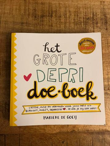 Marieke de Goeij - Het grote depri Doe-Boek beschikbaar voor biedingen
