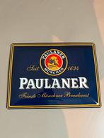 Paulaner bord, Verzamelen, Biermerken, Ophalen of Verzenden, Zo goed als nieuw, Reclamebord, Plaat of Schild, Overige merken