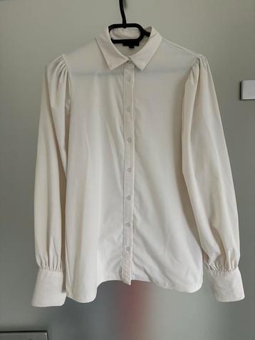 Mooie travelstof G-Maxx blouse, creme wit, S, nieuw beschikbaar voor biedingen