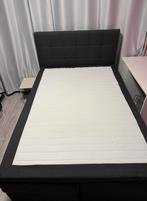 Boxspring Jysk 140x200 - Tweepersoonsbed, Huis en Inrichting, Slaapkamer | Bedden, Ophalen, Tweepersoons, 140 cm, Zo goed als nieuw