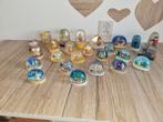 25 Mooie Vintage Verzamel Schud - Sneeuw Bollen Snowglobes, Ophalen of Verzenden