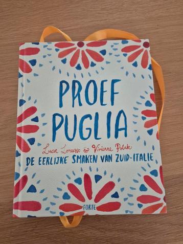 Proef Puglia - Kookboek Zuid-Italië beschikbaar voor biedingen