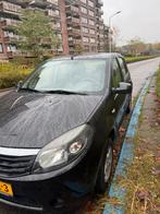 Dacia Sandero 1.2 16V 55KW 2011 Zwart, Auto's, Dacia, Voorwielaandrijving, Zwart, Origineel Nederlands, Handgeschakeld