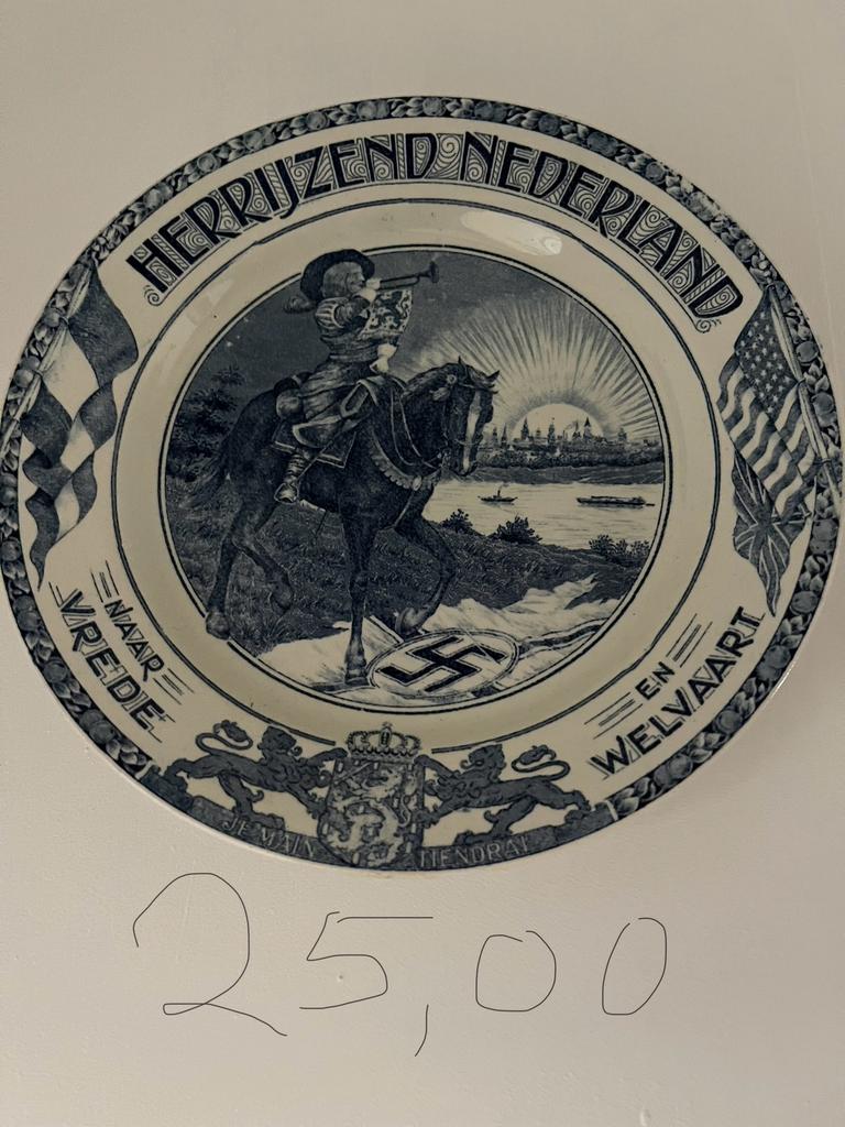 Delft blauwe borden, Ophalen