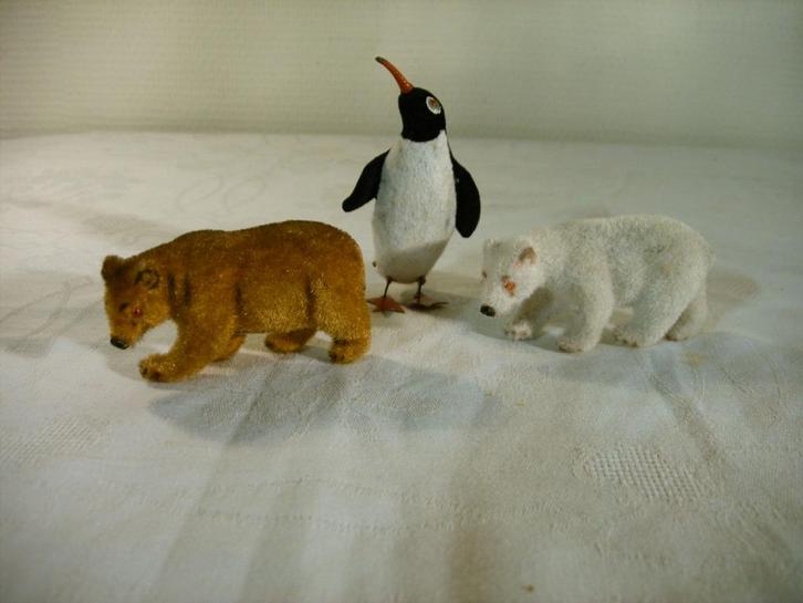 Vintage miniatuur diertjes van Wagner, Antiek en Kunst, Curiosa en Brocante, Ophalen of Verzenden