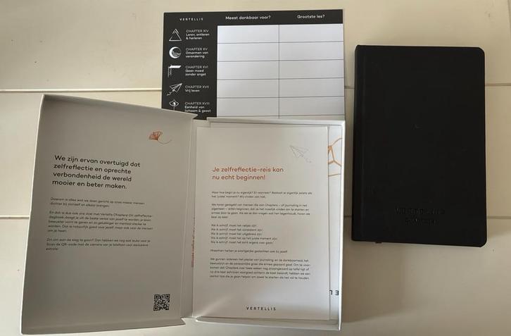 Vertellis chapters 2 zelfreflectie-journal, Boeken, Psychologie, Nieuw, Ophalen of Verzenden