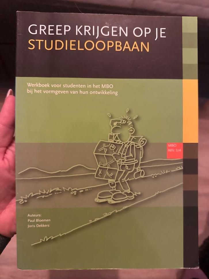 Greep Krijgen op je Studieloopbaan MBO 3/4, Boeken, Studieboeken en Cursussen, Gelezen, MBO, Ophalen of Verzenden