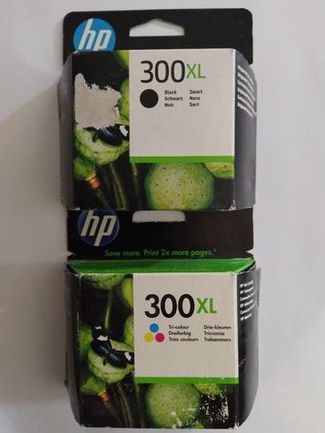 HP 300 xl Cartridges Zwart & Tri-colour (Origineel, NIEUW!) beschikbaar voor biedingen