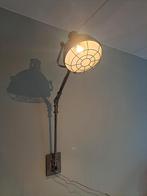 Industriële Verstelbare Wandlamp, Huis en Inrichting, Lampen | Wandlampen, Ophalen, Gebruikt, Metaal, Industrieel