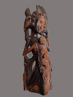 Balinees beeld Bali Ned.-Indie wayang topeng coromandel hout, Antiek en Kunst, Kunst | Niet-Westerse kunst, Verzenden