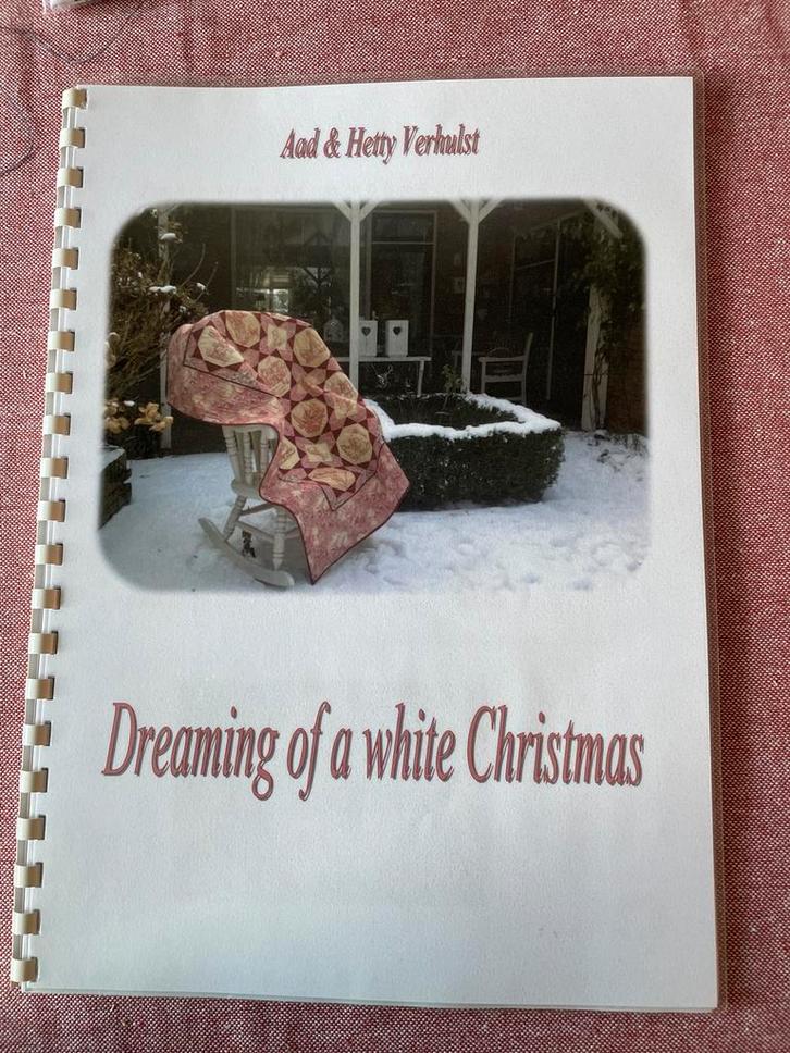 Quiltpatroon Dreaming of a White Christmas Nieuw!, Boeken, Hobby en Vrije tijd, Nieuw, Borduren en Naaien, Ophalen of Verzenden