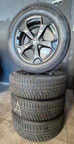 Originele Zwarte Audi Q3 Winterbanden Hankook 215/65/17, Ophalen, 215 mm, Banden en Velgen, 17 inch