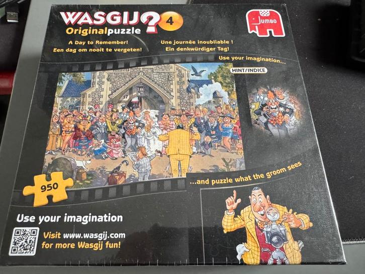 Wasgij? Original 4 - dag nooit te vergeten - 950 stukjes, Hobby en Vrije tijd, Denksport en Puzzels, Nieuw, Legpuzzel, 500 t/m 1500 stukjes