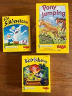HABA Pony Jumping, Ketelchaos & Slot Siddersteen, Ophalen of Verzenden, Zo goed als nieuw, HABA