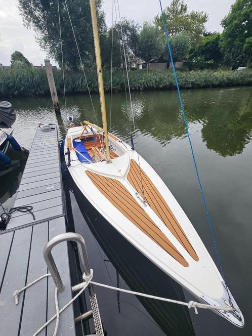 Oslo Jolle zeilboot, Watersport en Boten, Kajuitzeilboten en Zeiljachten, Zo goed als nieuw, Polyester, Tot 6 meter, Ophalen