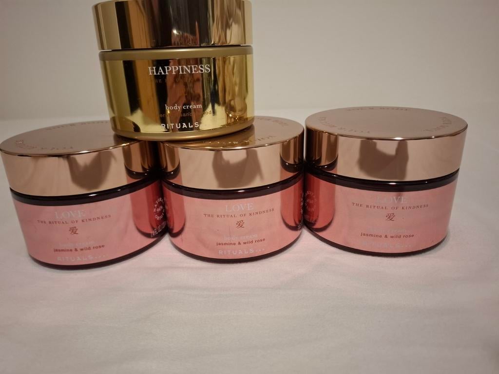 Rituals Body Creams - Love & Happiness, Sieraden, Tassen en Uiterlijk, Uiterlijk | Lichaamsverzorging, Ophalen, Nieuw, Bodylotion, Crème of Olie