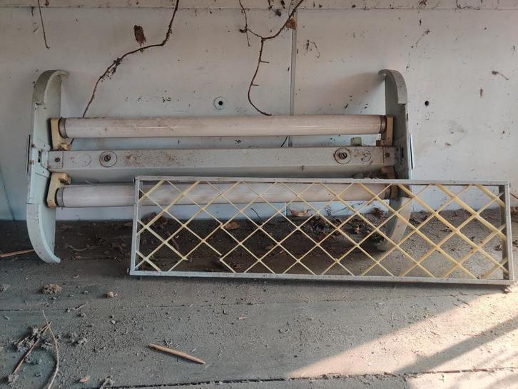 TL armatuur, Doe-het-zelf en Verbouw, Bouwverlichting, Gebruikt, Lamp met armatuur, Minder dan 50 watt, Ophalen