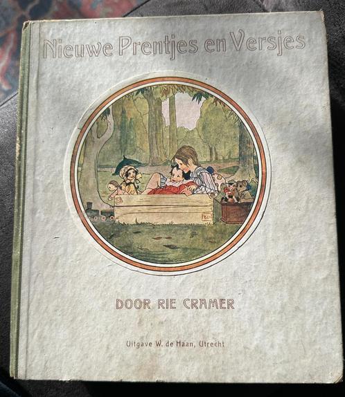 Cramer, Rie - boek Nieuwe liedjes en prentjes uit 1917, Boeken, Prentenboeken en Plaatjesalbums, Gelezen, Prentenboek, Ophalen