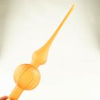 Vintage piek kerstboom, glas, oranje en goud, Diversen, Kerst, Ophalen of Verzenden, Zo goed als nieuw, Nvt, Nvt