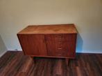 Retro TV kast, sidetable of commode, Gebruikt, Met deur(en), Overige houtsoorten, 50 tot 100 cm