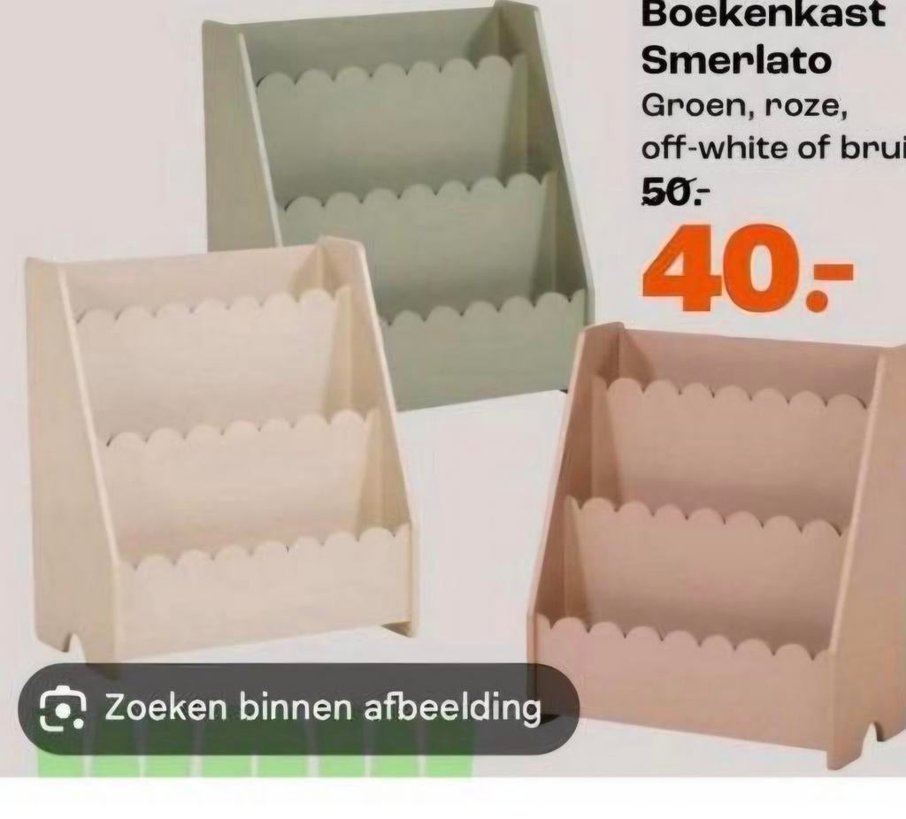 GEZOCHT! Boekenkast smerlato Roze.Kwantum.Omgeving Den Bosch, Huis en Inrichting, Kasten | Boekenkasten, Ophalen of Verzenden