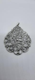 Zilveren Art Nouveau Hanger, Gebruikt, Overige voorstellingen, Ophalen of Verzenden, Zilver
