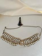 Indian bollywood kundan ketting choker, Ophalen of Verzenden, Overige materialen