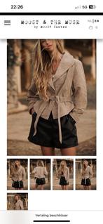 Moost & the Muse (Moost Wanted) suede Jacket - S, Ophalen of Verzenden, Zo goed als nieuw, Maat 38/40 (M)
