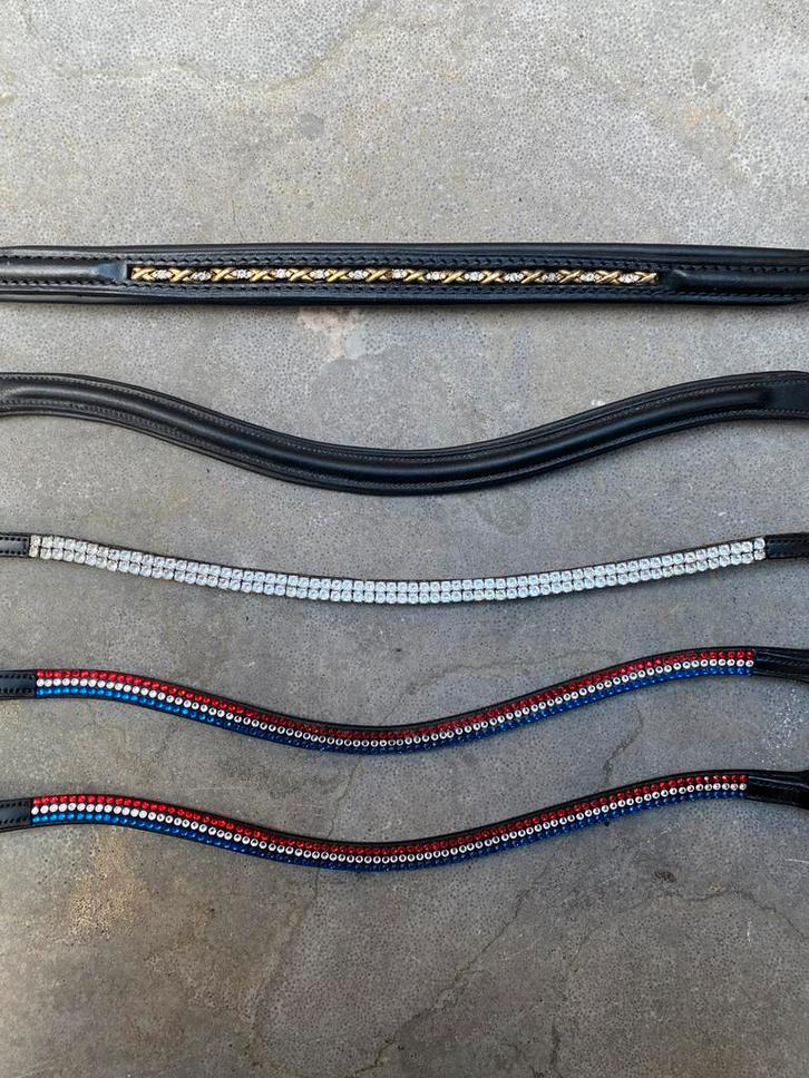 Diverse Nieuwe Frontriem BR/KIEFFER/SCHOCKEMÖHLE/Maat:COB, Dieren en Toebehoren, Paarden en Pony's | Hoofdstellen en Tuigage, Nieuw