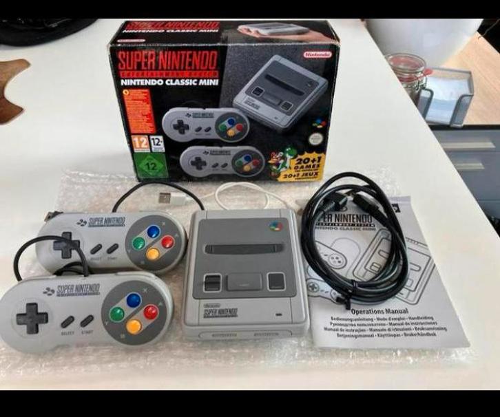 Super Nintendo Mini met veel spellen, Spelcomputers en Games, Games | Nintendo Super NES, Zo goed als nieuw, Avontuur en Actie