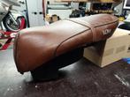 Retro chinese scooter buddyseat zadel helmbak gebruikt bruin, Fietsen en Brommers, Brommeronderdelen | Scooters, Ophalen of Verzenden