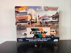 Hot Wheels Team Transport Nissan Laurel & Sakura Sprinter, Ophalen of Verzenden, Nieuw, Auto