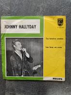 Johnny Hallyday - Tes tendres années - Single, Cd's en Dvd's, Vinyl Singles, Gebruikt, 7 inch, Single, Ophalen of Verzenden