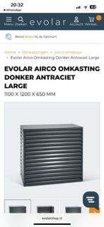 Evolar Evo aircokap antraciet maat L, Ophalen, Nieuw, Wandairco, 60 tot 100 m³