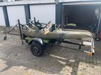 (Roof)vis trapkayak Native Watercraft  compleet + aanhanger, Ophalen, Gebruikt, Elektrisch, 3 tot 6 meter