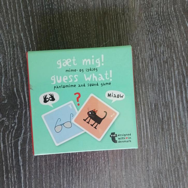 Nr 24) Quess what! Sealed, Hobby en Vrije tijd, Gezelschapsspellen | Kaartspellen, Nieuw, Ophalen of Verzenden