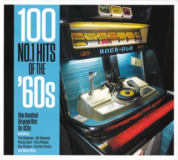 100 No.1 Hits Of The '60s  (4 CD) Nieuw, Cd's en Dvd's, Cd's | Verzamelalbums, Nieuw in verpakking, Pop, Boxset, Ophalen of Verzenden