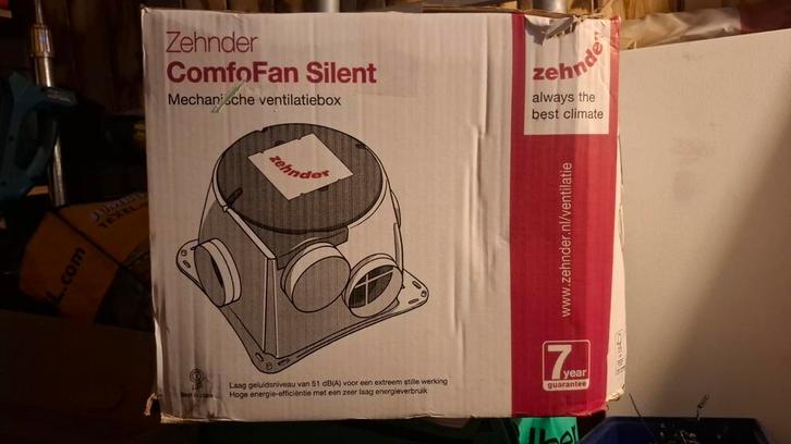 Zehnder ComfoFan Silent - Prod datum:24-10-24 zgan, Doe-het-zelf en Verbouw, Ventilatie en Afzuiging, Zo goed als nieuw, Afzuiger