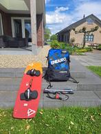 Complete Kitesurfset te Koop - Slechts 1x Gebruikt!, Watersport en Boten, Kitesurfen, Kitesurf-set, Zo goed als nieuw, Twintip