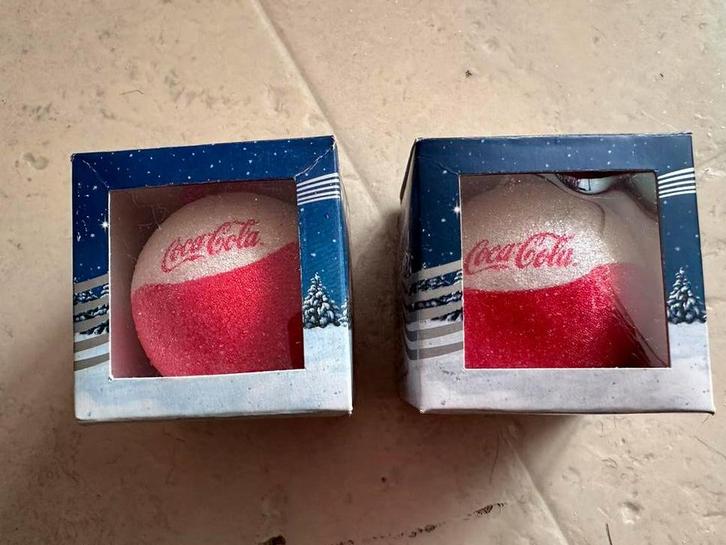 Coca Cola Muziekballen - Kerstballen, Verzamelen, Overige Verzamelen, Gebruikt, Ophalen of Verzenden