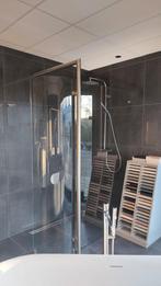 douchewand met afgeronde hoek, Huis en Inrichting, Badkamer | Complete badkamers, Ophalen, Nieuw, Met douche