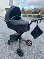 Stokke Xplory X Rich Black Volledige Opties COMPLEET, Ophalen, Gebruikt, Kinderwagen, Overige merken