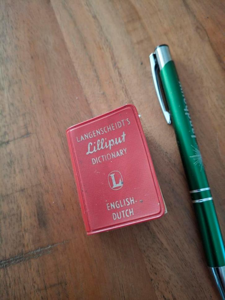 Langenscheidt's Lilliput Woordenboek Engels-Nederlands, Boeken, Woordenboeken, Gelezen, Engels, Overige uitgevers, Ophalen of Verzenden