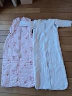 Winterslaapzak afritsbare mouwen, 110cm. 1x roze 1x wit, Kinderen en Baby's, Dekens, Slaapzakjes en Inbakerproducten, Ophalen of Verzenden
